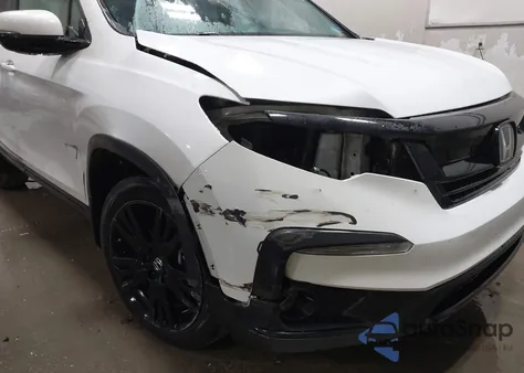 2021 Honda Pilot Awd Black Edition из США, поврежденный, VIN 5FNYF6H78MB035740